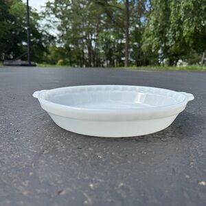 Vintage Glassbake pie dish 10 inch